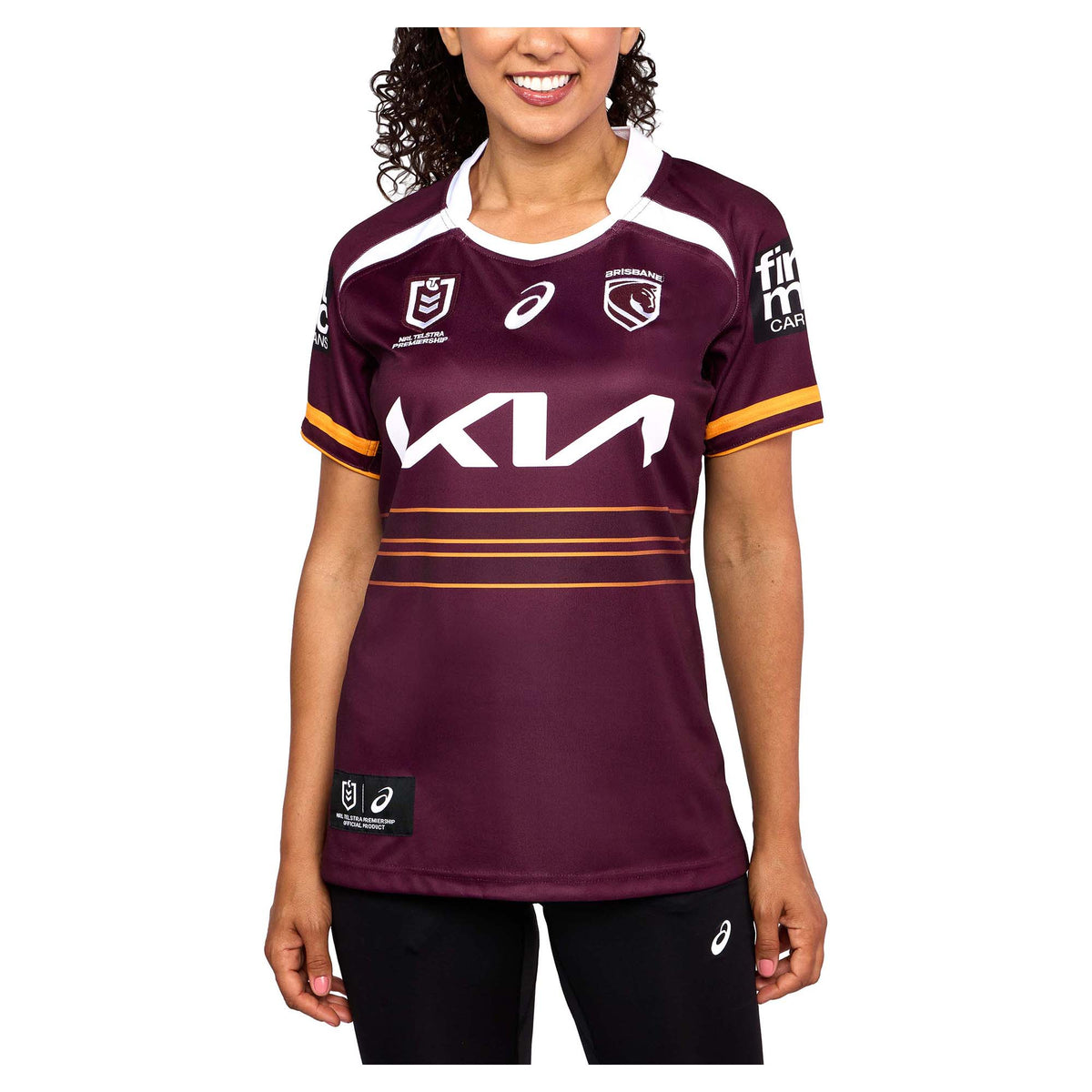 Asics Women's NRL Brisbane Broncos 2026 Replica Home Jersey