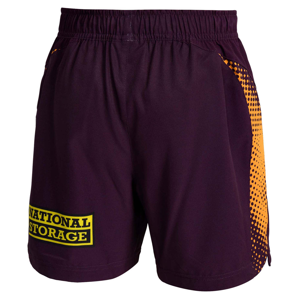 Asics Junior's NRL Brisbane Broncos 2026 Replica Training Shorts