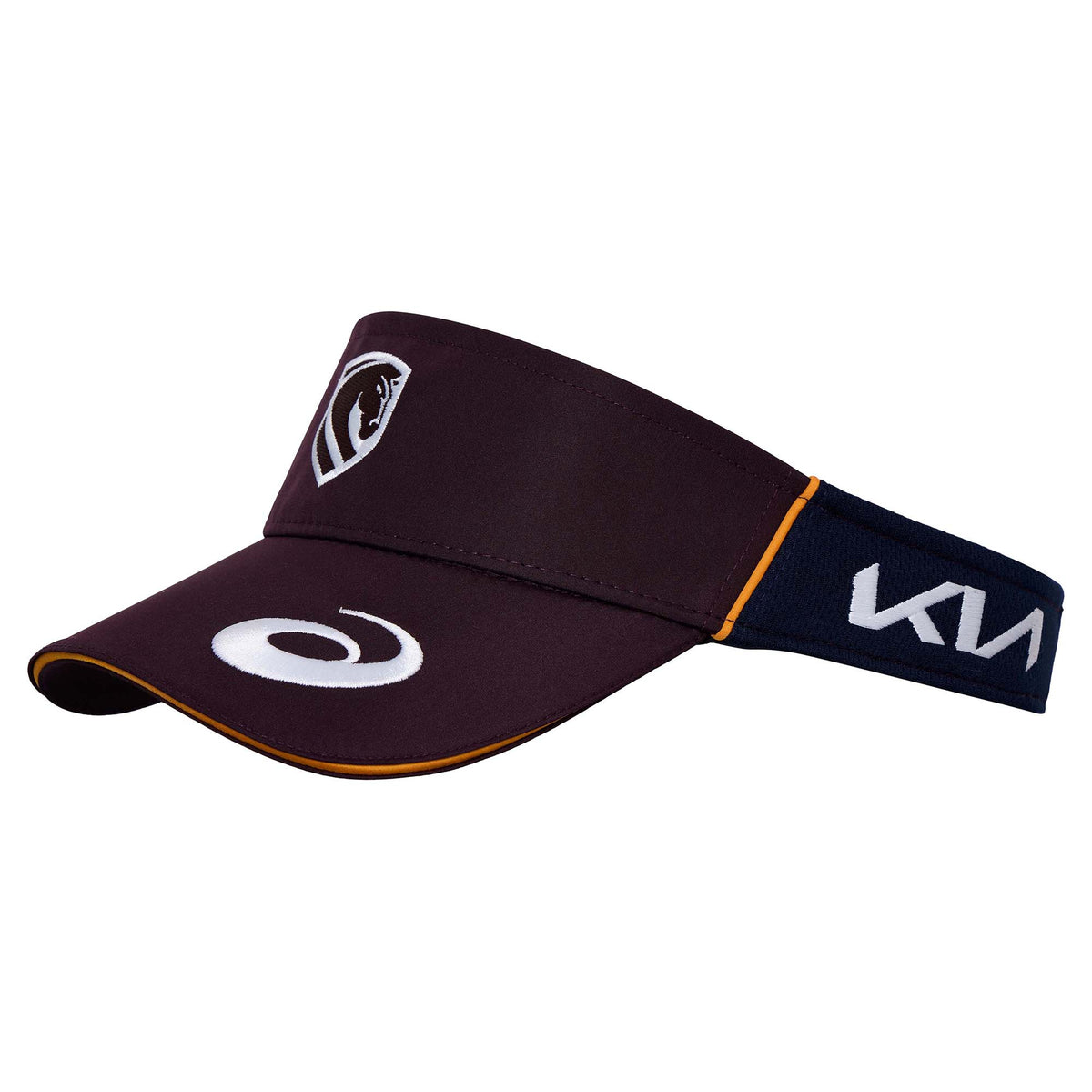 Asics Adult's NRL Brisbane Broncos 2026 Training Visor