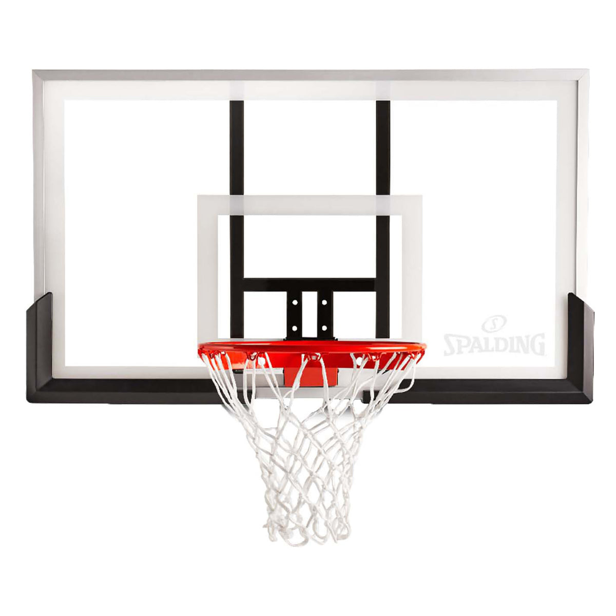 Spalding Acrylic 54 Inch Board/Mounting Bracket/Rim Basketball Combo