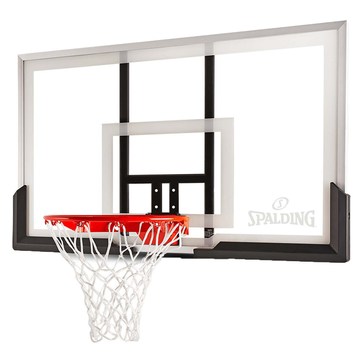 Spalding Acrylic 54 Inch Board/Mounting Bracket/Rim Basketball Combo