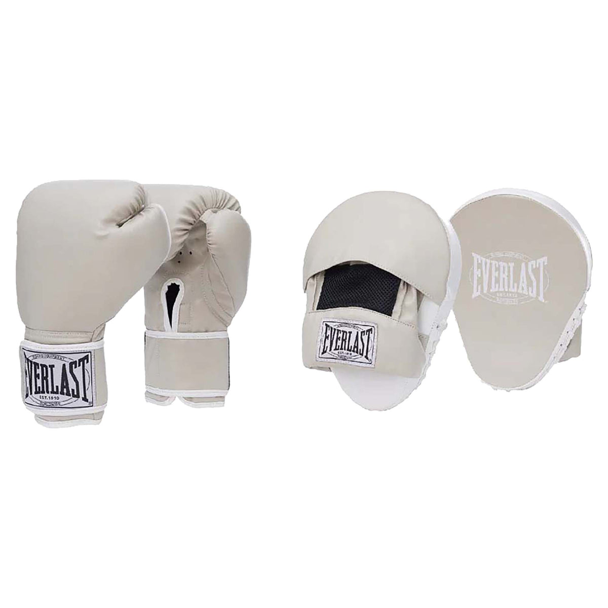 Boxing Equipment Everlast Glove And Mitt Combo Everlast Boxercise
