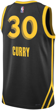 Men's NBA Golden State Warriors Stephen Curry 2023/24 City Edition Swingman Jersey