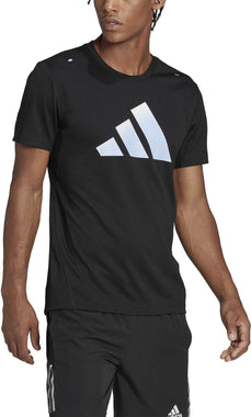 Men's Run Icons 3 Bar Logo T-Shirt
