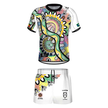 Infant's Indigenous All Stars 2024 Jersey and Shorts Set
