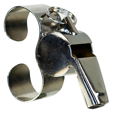 Fingergrip Metal Whistle