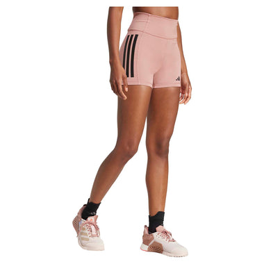 Women's Optime 3-Stripes 1/4 4 Inch Bike Shorts