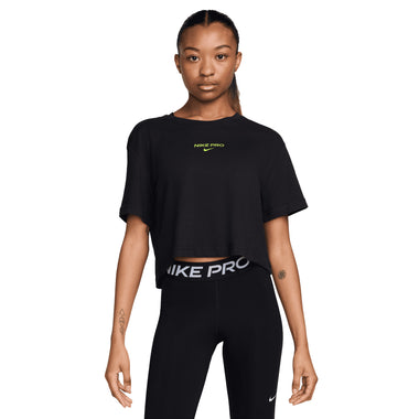 Pro Womens Dri-Fit Short-Sleeve Crop T-Shirt