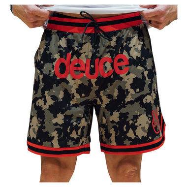 Men's Camo/Red Vibe Shorts