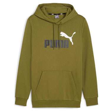 Men's Essentials+ 2 Coloured Big Logo Fleece Hoodie