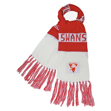 Adult's AFL Sydney Swans Bar Scarf