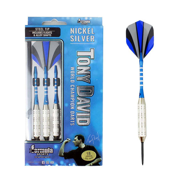 Formula Sports Tony David Nickel Silver Darts | INTERSPORT AUSTRALIA