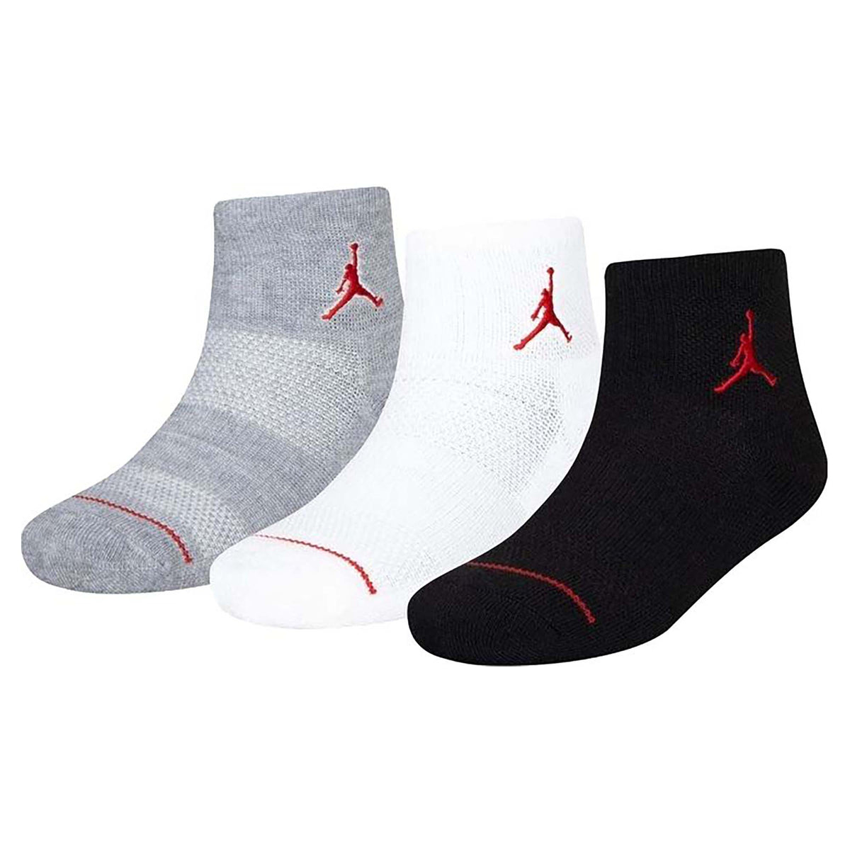 Jordan Junior's Jumpman Quarter Socks (3 Pack)