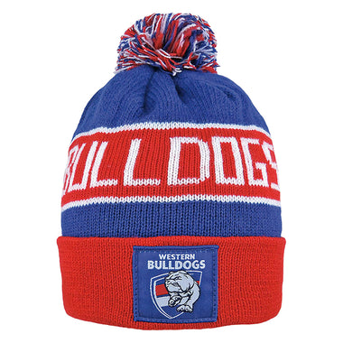 Adult's AFL Western Bulldogs Football Club Bar Beanie