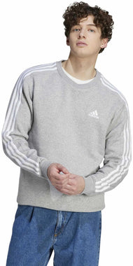 Essentials Fleece 3-Stripes Men's Sweatshirt