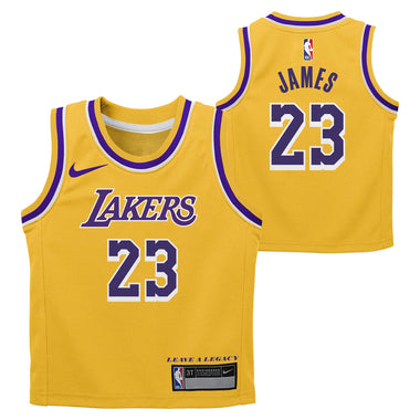 Infant's NBA Los Angeles Lakers Lebron James Icon Replica Jersey