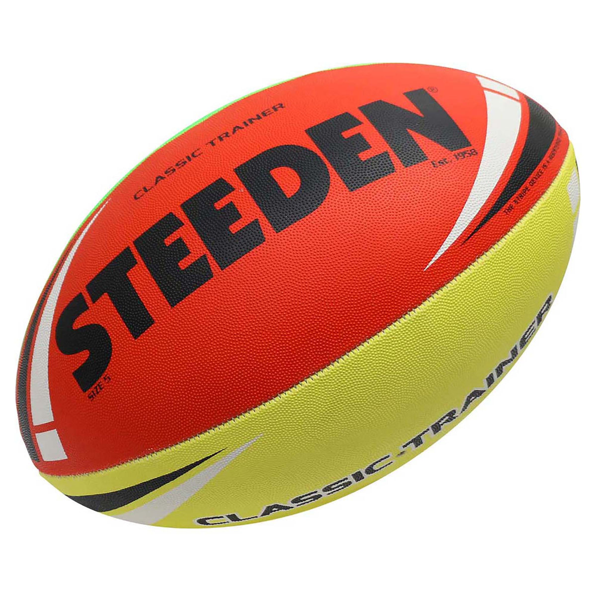 Struddys Rugby Ball Steeden Classic Trainer Rugby Ball (Size 5)