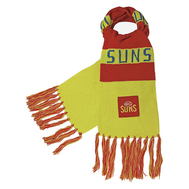 Adult's AFL Gold Coast Suns Bar Scarf