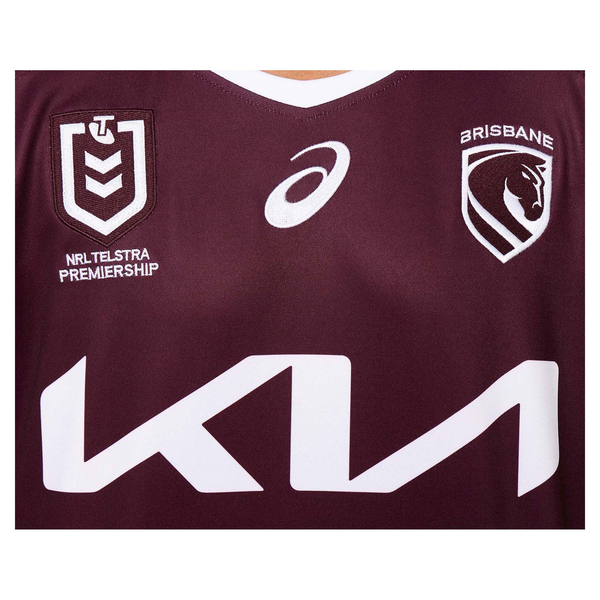 Asics Men's NRL Brisbane Broncos 2026 Replica Home Jersey