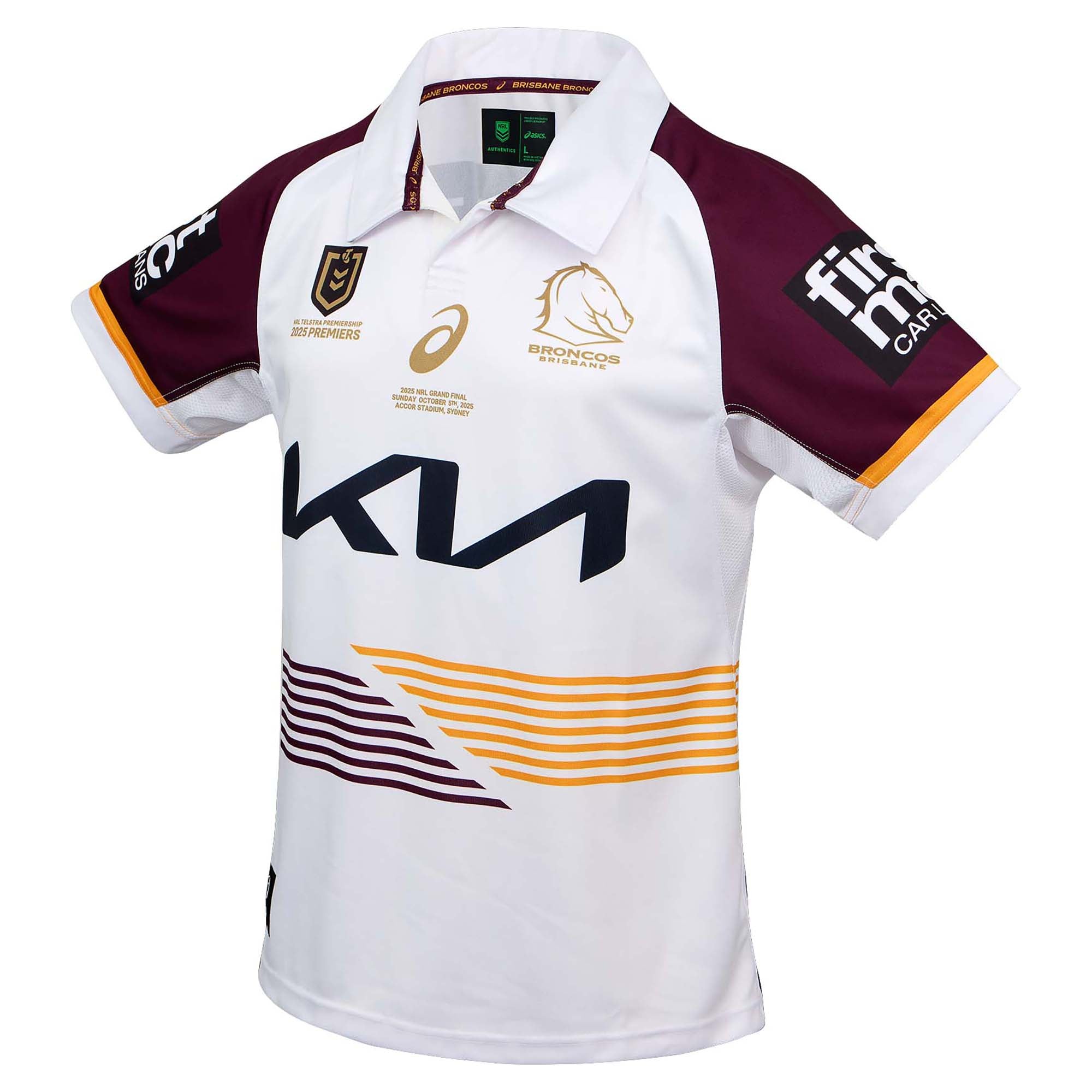 Asics Men's NRL Brisbane Broncos 2025 Premiers Jersey | INTERSPORT