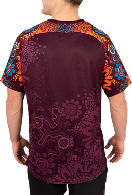 Brisbane Broncos Replica Indigenous Run Out Tee '26