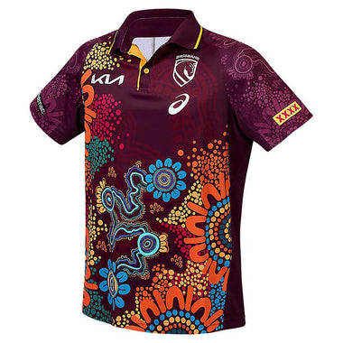 Men's NRL Brisbane Broncos 2026 Indigenous Polo