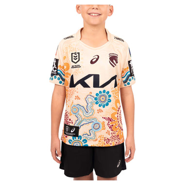 Junior's NRL Brisbane Broncos 2026 Replica Indigenous Jersey