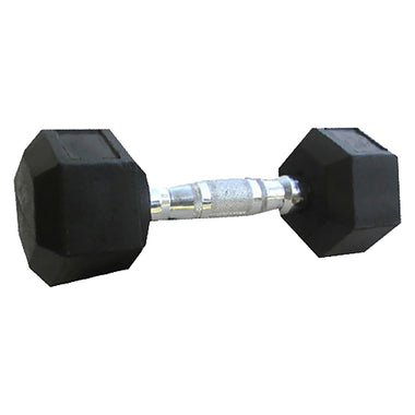 2Kg Rubber Hex Dumbbell