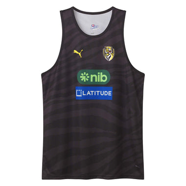 Men's AFL Richmond Tigers Football Club 2024 Replica Training Singlet