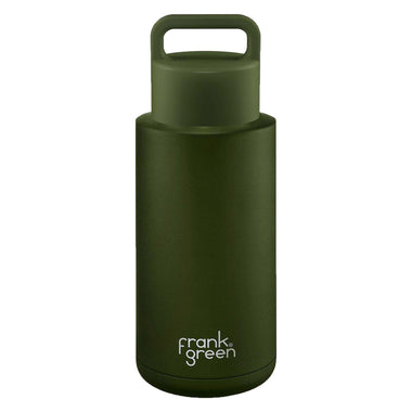 1L Stainless Steel Ceramic Reusable Grip Finish Water Bottle