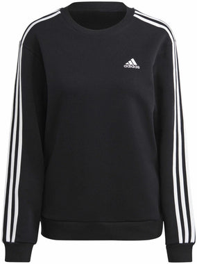 Women's Essentials 3-Stripes Fleece Sweatshirt