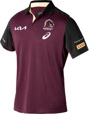 Men's NRL Brisbane Broncos 2024 Training Polo