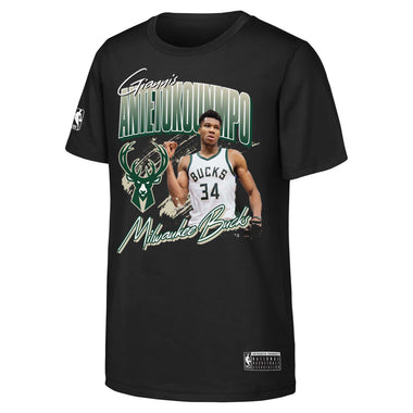 Men's NBA Milwaukee Bucks Giannis Antetokounmpo Jones Tee