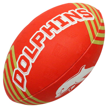NRL Redcliffe Dolphins Supporter Ball (11 INch)
