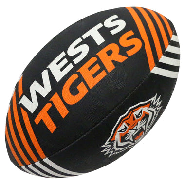NRL Wests Tigers Supporter Ball (Size 5)