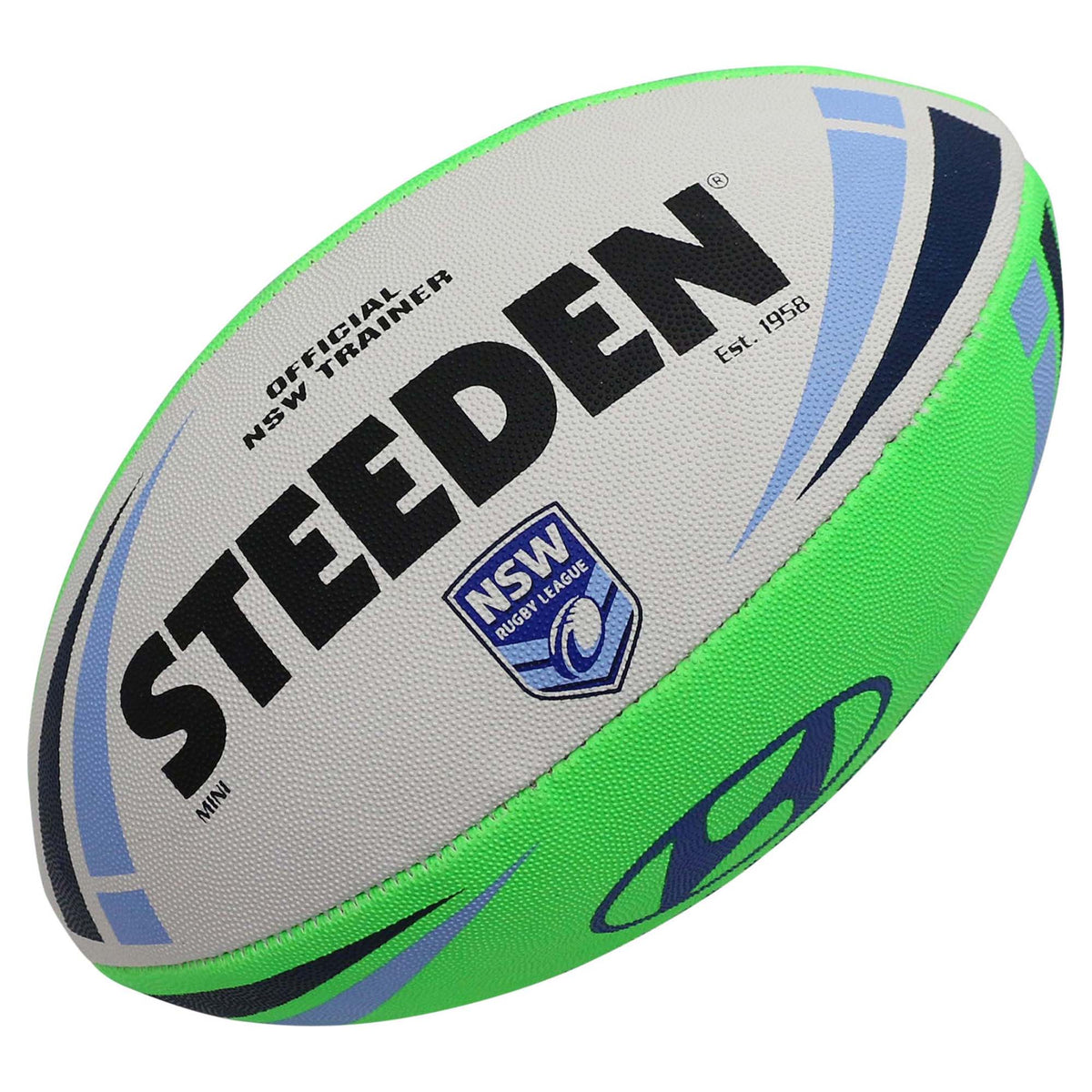 Steeden NSWRL Trainer Rugby Ball (Mini)