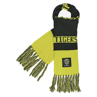 Adult's AFL Richmond Tigers Bar Scarf