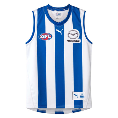 Kid's AFL North Melbourne Kangaroos Football Club 2024 Home Replica Jersey