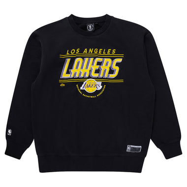 Men's NBA Los Angeles Lakers Logan Fleece Crewneck