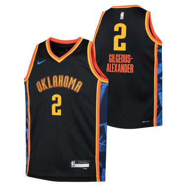 Junior's NBA Oklahoma City Thunder Shai Gilgeous-Alexander 2024/25 City Edition Swingman Jersey