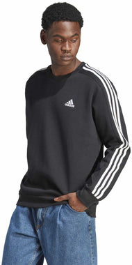 Men's Essentials Fleece 3-Stripes Sweatshirt