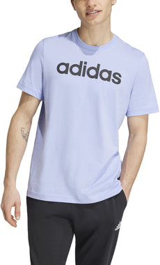 Men's Essentials Single Jersey Linear Embroidered Logo T-Shirt