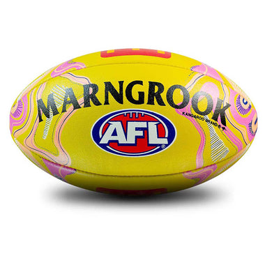AFL 2026 Sir Doug Nicholls Round Replica Leather Ball