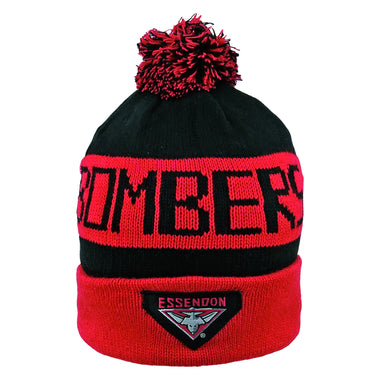 Adult's AFL Essendon Football Club Bar Beanie