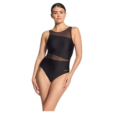 Women's Rustique Mesh V Back One Piece Swimsuit