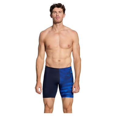 Men's Deep Blue Mid Jammer Swim Shorts