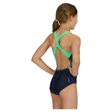 Girl's Flair Rowleeback One Piece Swimsuit