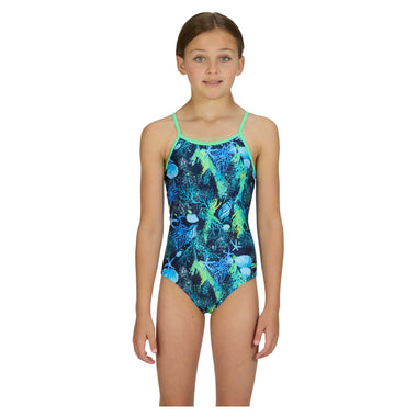 Girl's Seaside Yaroomba Floral One Piece Swimsuit