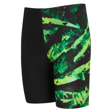 Boy's Green Game Mid Jammer Shorts