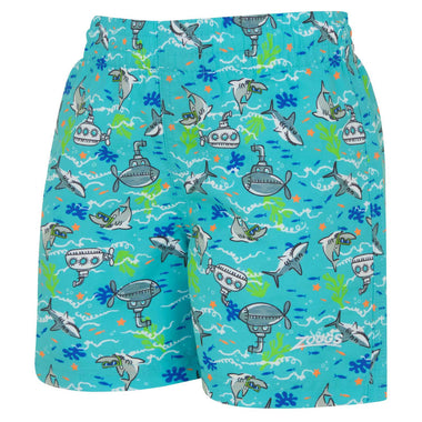 Boy's Oceanic Water Swim Shorts